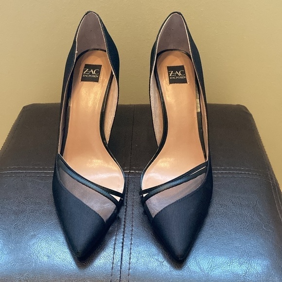 ZAC Zac Posen Valerian Half d’Orsay Heels - Picture 4 of 13